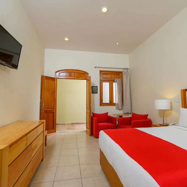 غرفة قياسية بسرير كوين، Xtilu Hotel 6/10
