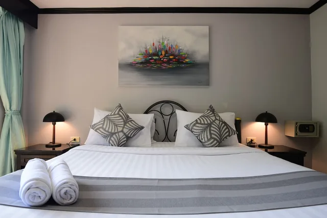 غرفة كومفورت بسرير مزدوج بإطلالة على المسبح، Nanai Residence 2/4