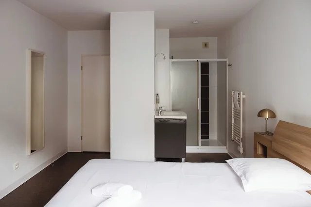 Classic, Studio, King Bed, Teneo Apparthotel Bordeaux Merignac Aeroport 7/10