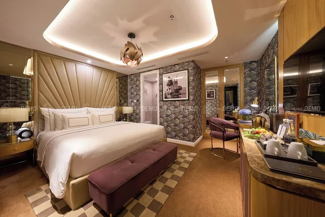 غرفة تنفيذية بسرير كينج، The Haron Hanoi Boutique Hotel 6/10
