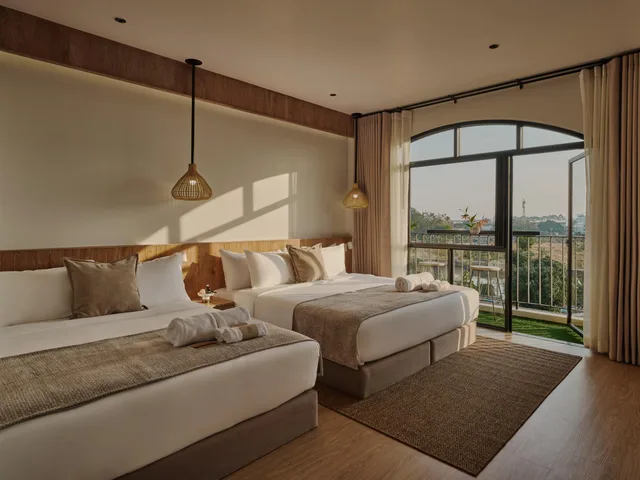 جناح عائلي بإطلالة على الجبل، The Motifs Eco Hotel 1/1