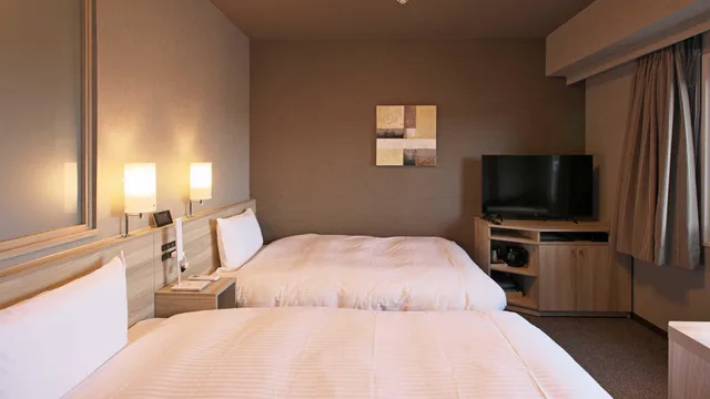 Room, Twin Beds, Electronic Cigarette Only, Smoking، Hotel Route Inn Kuwana 1/1