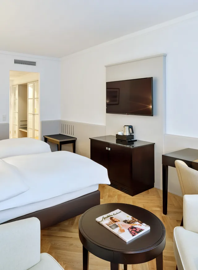 غرفة ديلوكس بسريرين منفصلين، Austria Trend Parkhotel Schonbrunn 4/8