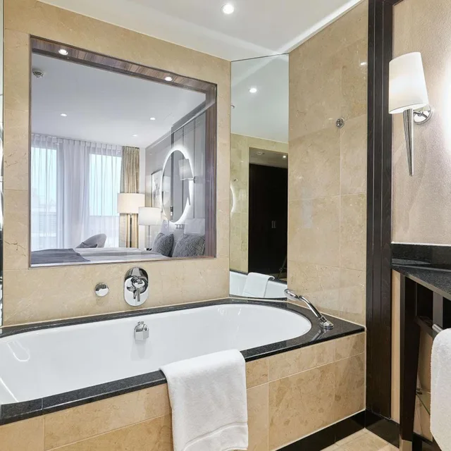 غرفة ديلوكس بسرير مزدوج أو سريرين منفصلين، Hotel Ko59 Dusseldorf - Member of Hommage Luxury Hotels Collection 3/4