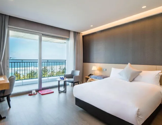 غرفة بسرير مزدوج بإطلالة على البحر، St. John's Hotel 2/5