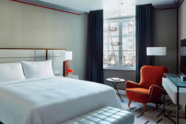 جناح كلوب بسرير مزدوج بإطلالة، London Marriott County Hall 2/3