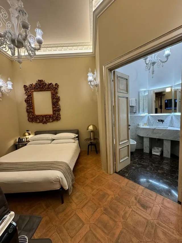 غرفة ديلوكس بسرير كينج في الملحق، Hotel Delle Nazioni 6/10