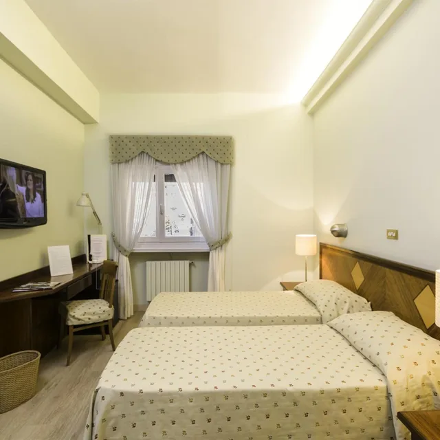 غرفة كلاسيكية بسرير مزدوج أو سريرين منفصلين، Cacciani Hotel 6/8
