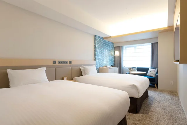 غرفة بسريرين منفصلين، Hotel Emion SAPPORO 2/7