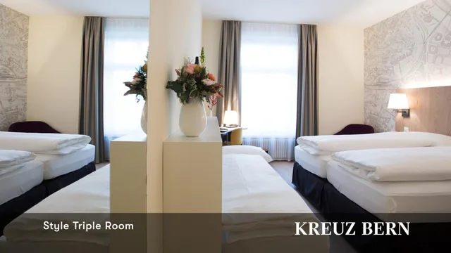Style, Triple, Single Bed، Kreuz Bern Modern City Hotel 3/10