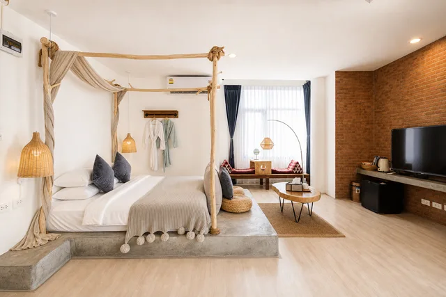 جناح فاخر بحوض استحمام، Yolo Bangkok Boutique Hotel 3/3