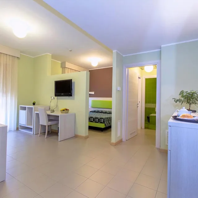 جناح سوبيريور بغرفتي نوم، Hotel Residence Ulivi E Palme 5/10
