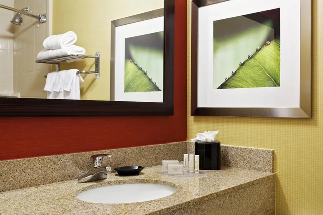 غرفة ركنية بسرير كينج مع أريكة، Courtyard Houston Brookhollow 2/4