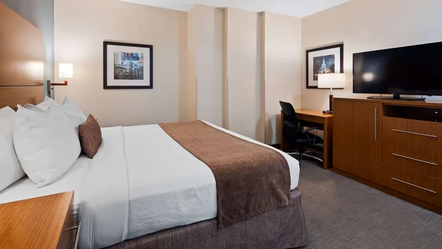 غرفة بسرير كينج لذوي الإعاقة، Best Western Plus Philadelphia Convention Center Hotel 4/7