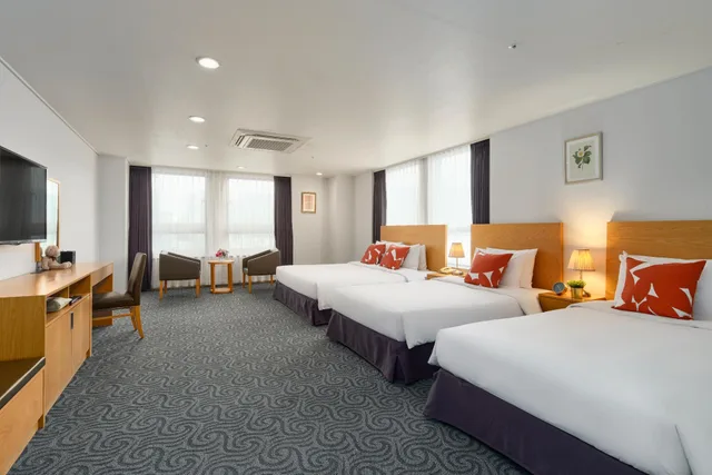 جناح جونيور بسرير مزدوج وسريرين منفصلين، Hotel Atrium Jongno 2/2