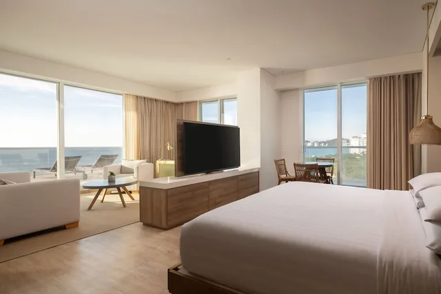 1 Bedroom, Suite, King Bed, Ocean Front, Balcony، Santa Marta Marriott Resort Playa Dormida 4/10