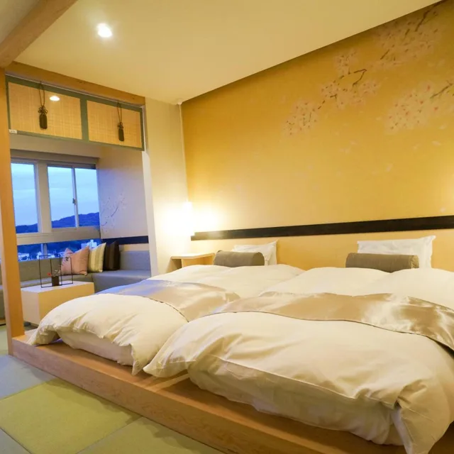 Japanese, Superior, Twin Beds, Toba Grand Hotel 4/10