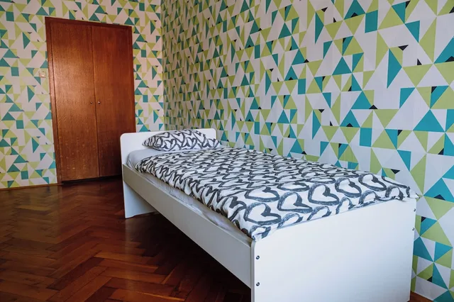 غرفة مفردة بسرير فردي بحمام مشترك، Hostel Centar 2 6/10