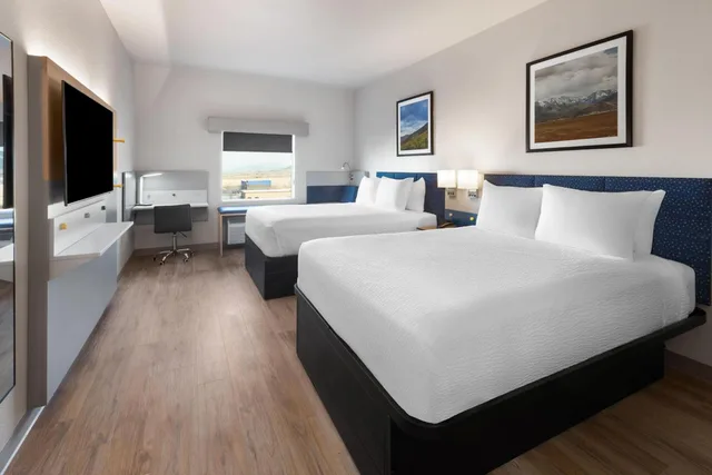 غرفة بسريرين كوين، Microtel Inn & Suites by Wyndham Tooele 2/8