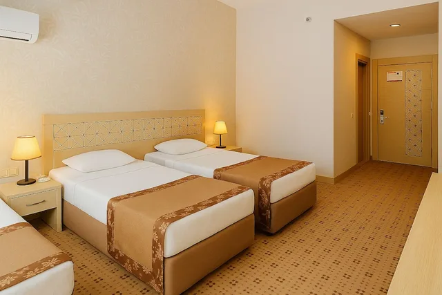 غرفة قياسية ثلاثية بثلاثة أسرّة بشرفة، Eldar Resort Hotel 8/10