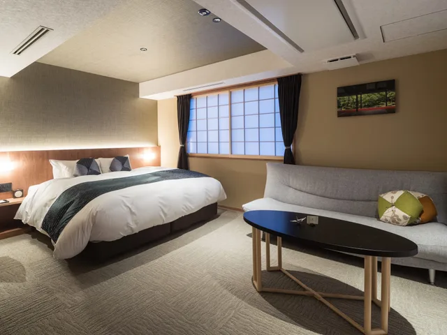 غرفة ديلوكس بسرير كينج، Nagi Kyoto Arashiyama 4/7