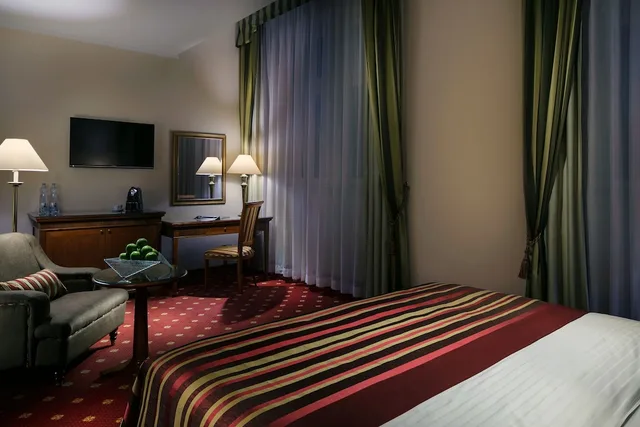 غرفة ديلوكس بسرير كينج بغرفة نوم واحدة، Art Nouveau Palace Hotel Prague 4/7