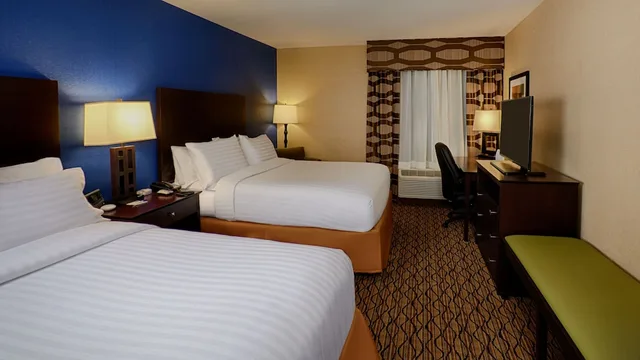 غرفة قياسية بسريرين كوين لذوي الإعاقة، Holiday Inn Express Bordentown - Trenton South 3/5