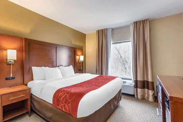 جناح بسرير كينج مع أريكة، Comfort Suites South Point Huntington 2/8