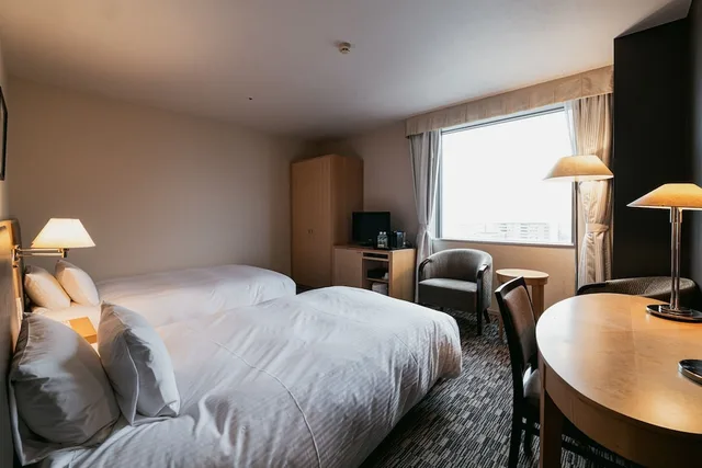 غرفة سوبيريور بسريرين منفصلين، Oarks Canal Park Hotel Toyama 5/6
