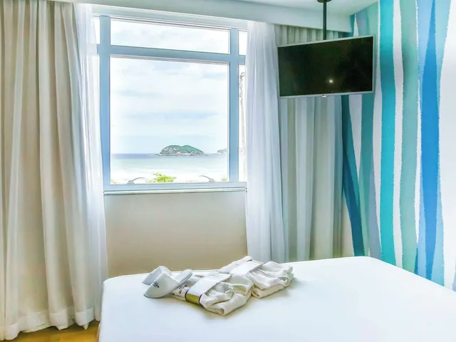 غرفة سوبيريور بسرير مزدوج بإطلالة على البحر، Mercure Rj Barra Da Tijuca 8/10