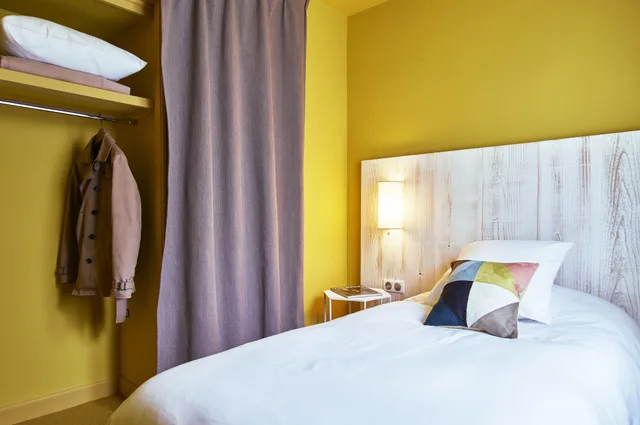 غرفة بسرير فردي، Le Central Boutique Hotel Beaune Centre 2/3