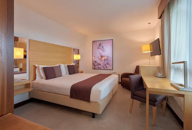 غرفة بسرير مزدوج بإطلالة على المدينة، Hotel Acores Lisboa 3/4