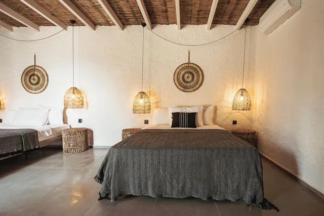 غرفة فاخرة رباعية بسريرين كوين، Agustos Hotel Alacati 2/10