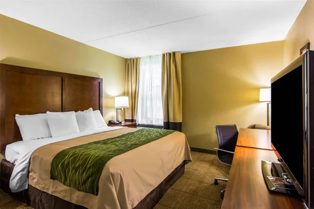 غرفة بسرير كينج لذوي الإعاقة، Quality Inn Newport News 1/3