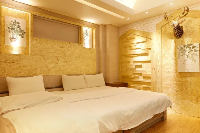 غرفة بزنس ثلاثية بسريرين مزدوجين، Tainan Inn 1/1