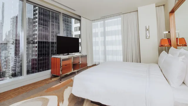 غرفة ديلوكس بسرير كينج بإطلالة على المدينة، Lotte Hotel Seattle 2/4