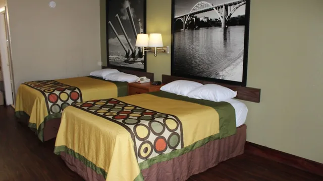 غرفة بسريرين كوين، Super 8 By Wyndham Mobile/Tillmans Corner 2/3