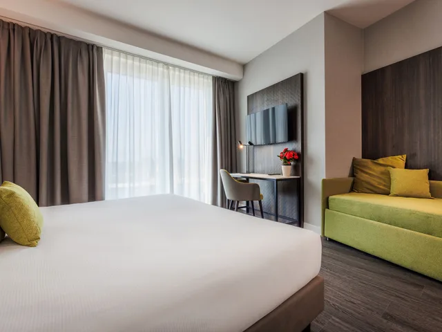 غرفة ديلوكس بسرير مزدوج، iH Hotels Milano Centrale 6/7