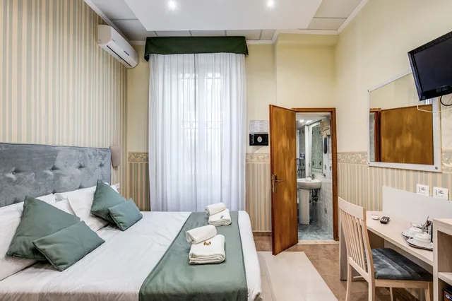 غرفة بسريرين منفصلين، Hotel Parker Roma 1/10