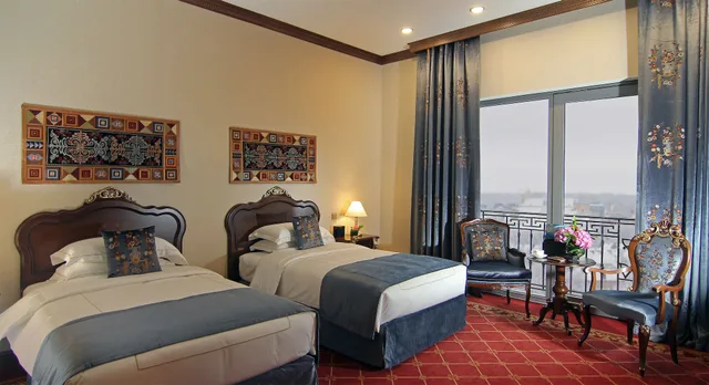 غرفة مزدوجة ديلوكس بسريرين منفصلين، Orion Hotel Bishkek 1/2