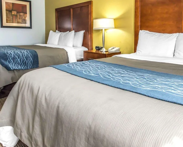 غرفة رباعية بسريرين كوين، Quality Inn Belle Vernon, PA 3/4