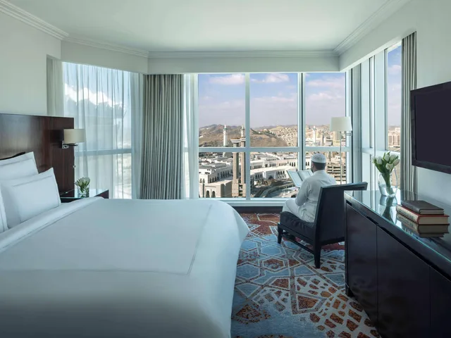 جناح جونيور بإطلالة على الحرم، فندق مكة سويس أوتيل(Swissotel Makkah) 3/3