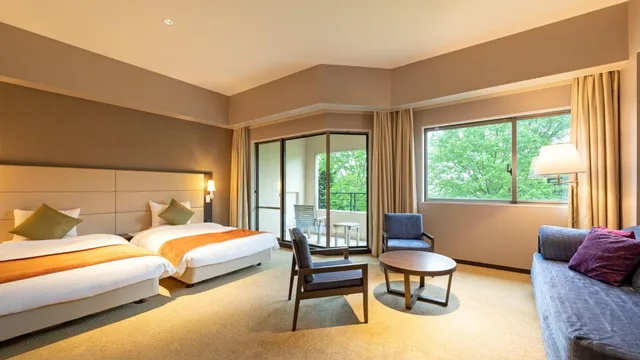 غرفة عائلية بإطلالة على الجبل، Urabandai Grandeco Tokyu Hotel 1/5