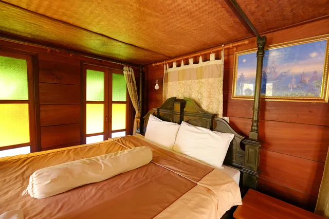 غرفة قياسية بسريرين منفصلين بإطلالة على الحديقة، P P Coffee Resort Maesariang 6/10