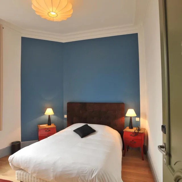 غرفة بسرير مزدوج بإطلالة على المدينة، Hotel Le Rayon Vert 4/10