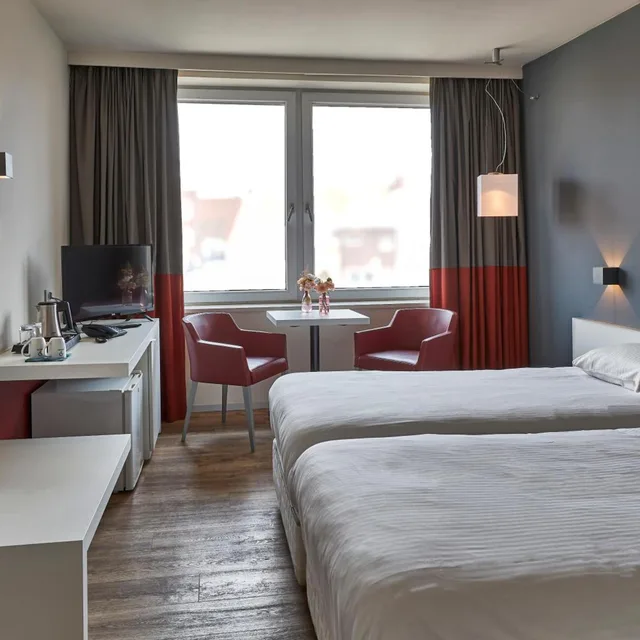 غرفة قياسية بسرير فردي، Parkhotel Roeselare 3/10