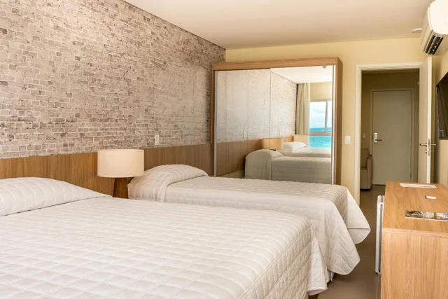 غرفة ديلوكس بانورامية بإطلالة، Hotel Senac Barreira Roxa 1/3