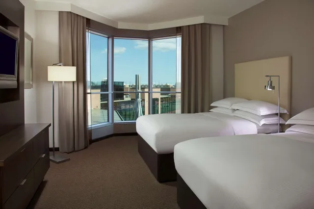 جناح بسريرين مزدوجين، Hilton Toronto Markham Suites Conference Centre Spa 2/3
