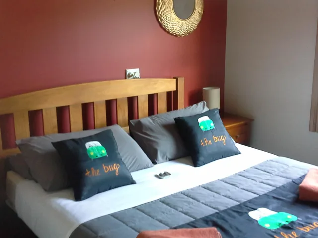 غرفة بسرير مزدوج بحمام مشترك، The Bug Backpackers Hostel 2/2
