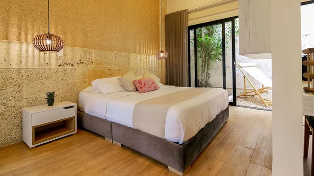 جناح استوديو عائلي بسرير مزدوج مع أريكة، Cartagena Suites de Manga 2/6